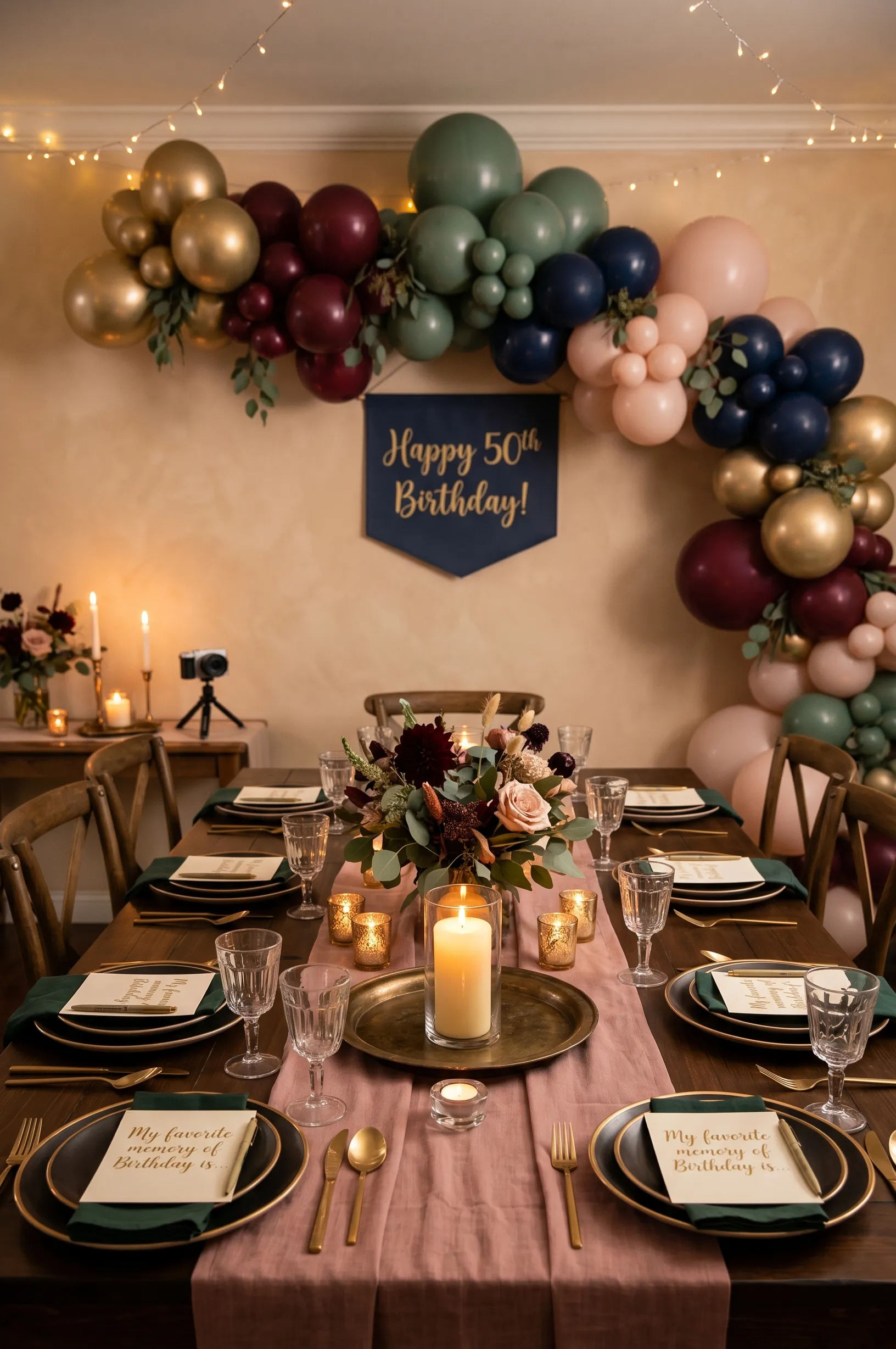 Intimate Dinner with Storytelling Moment