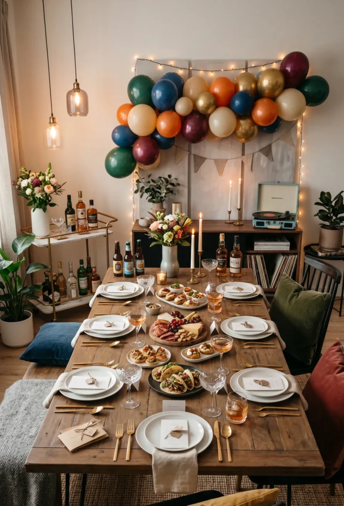 Intimate Micro Party with Close Friends