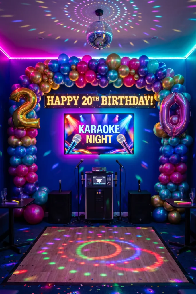 Karaoke and Dance Party Night