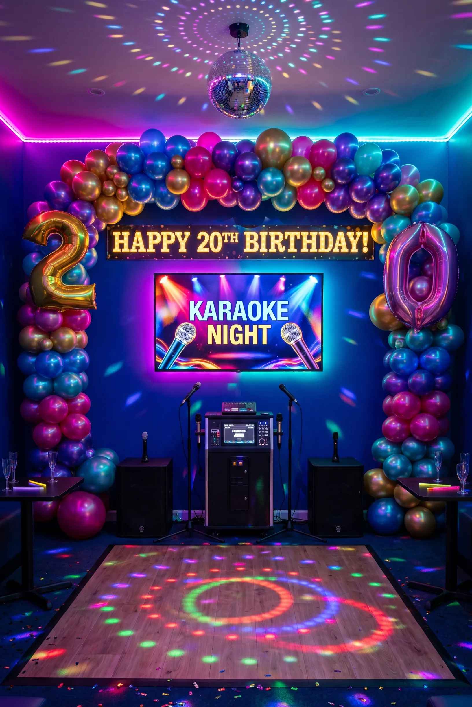 Karaoke and Dance Party Night