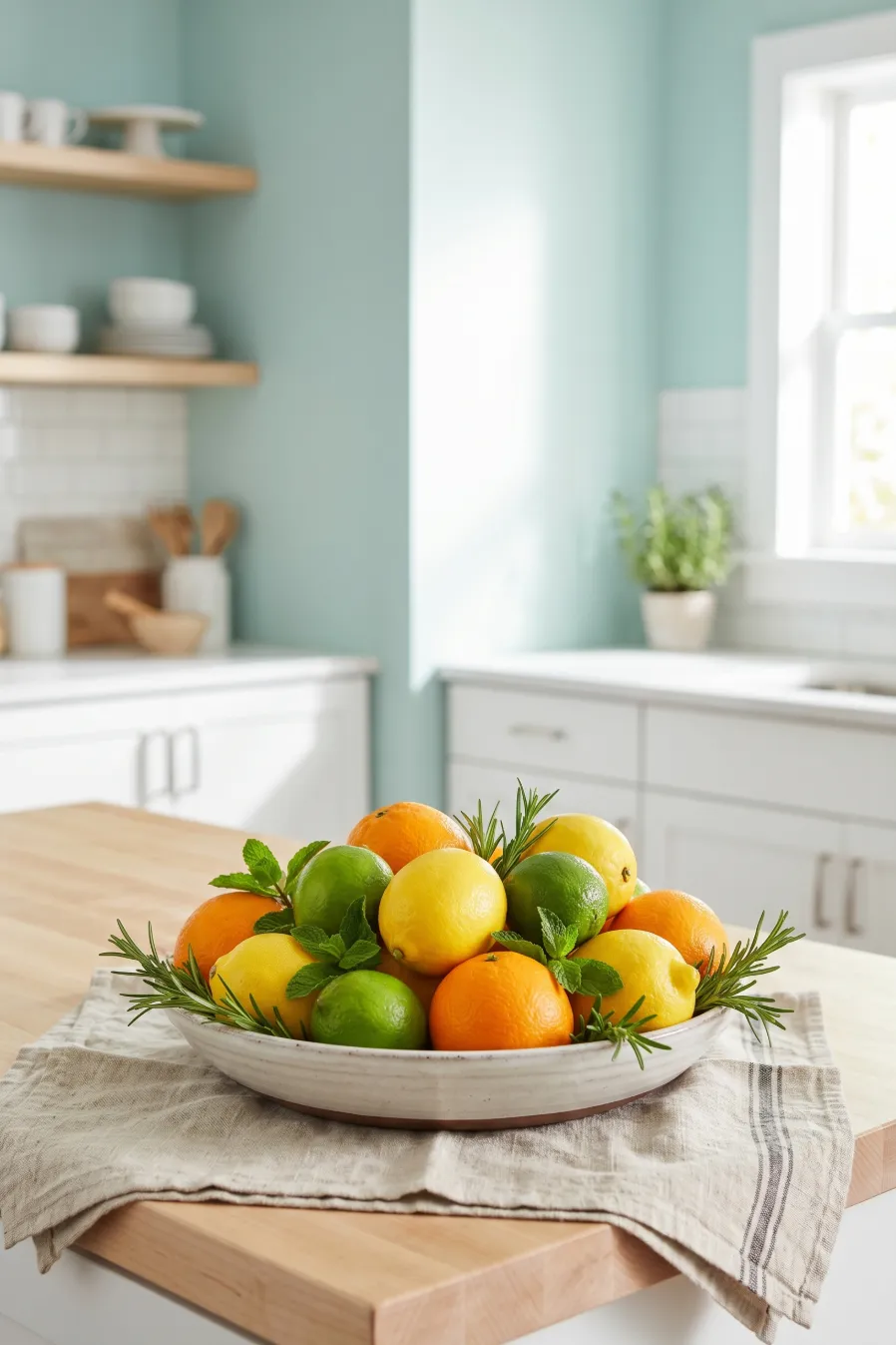 Lemon or Citrus Bowl Centerpiece