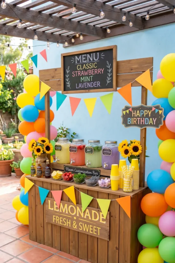 Lemonade Stand Theme Party