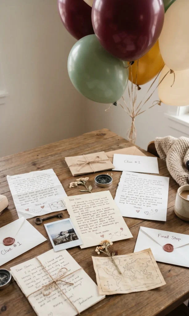 Love Notes Treasure Hunt