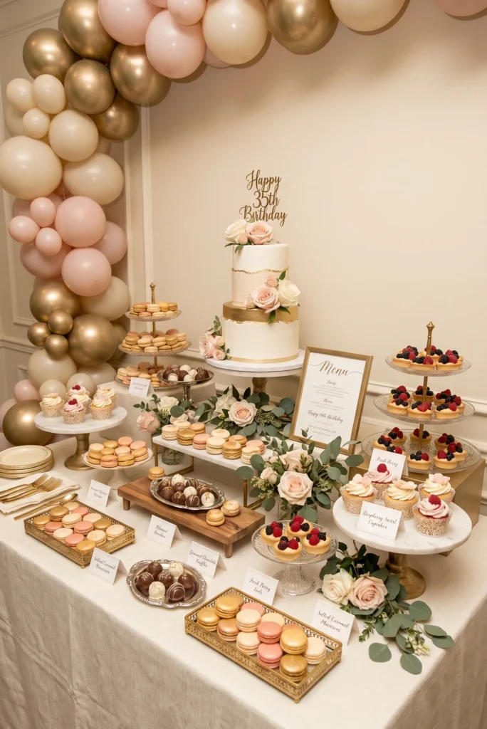 Luxe Dessert Table Celebration