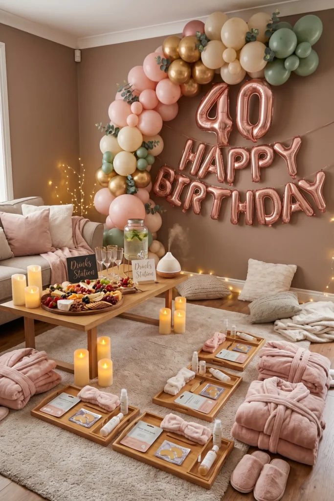 Luxe Spa Sleepover with Best Friends