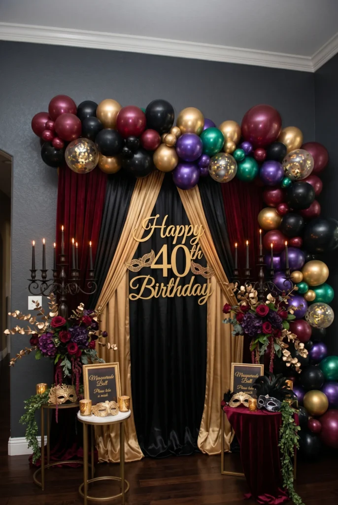 Masquerade Ball Theme Party