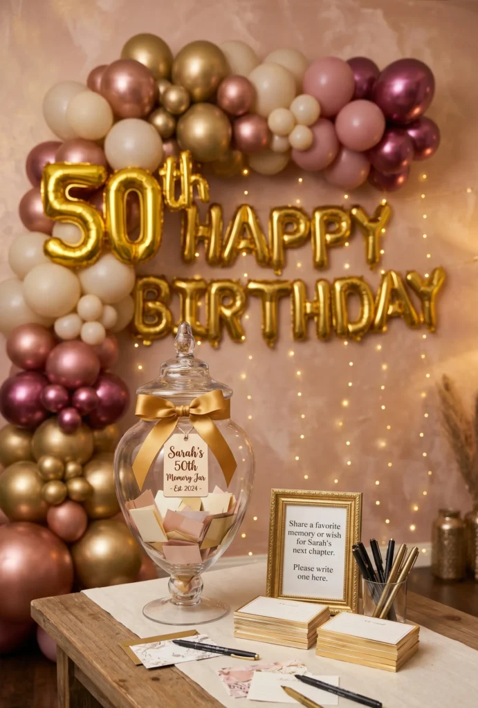 Memory Jar Sharing Party