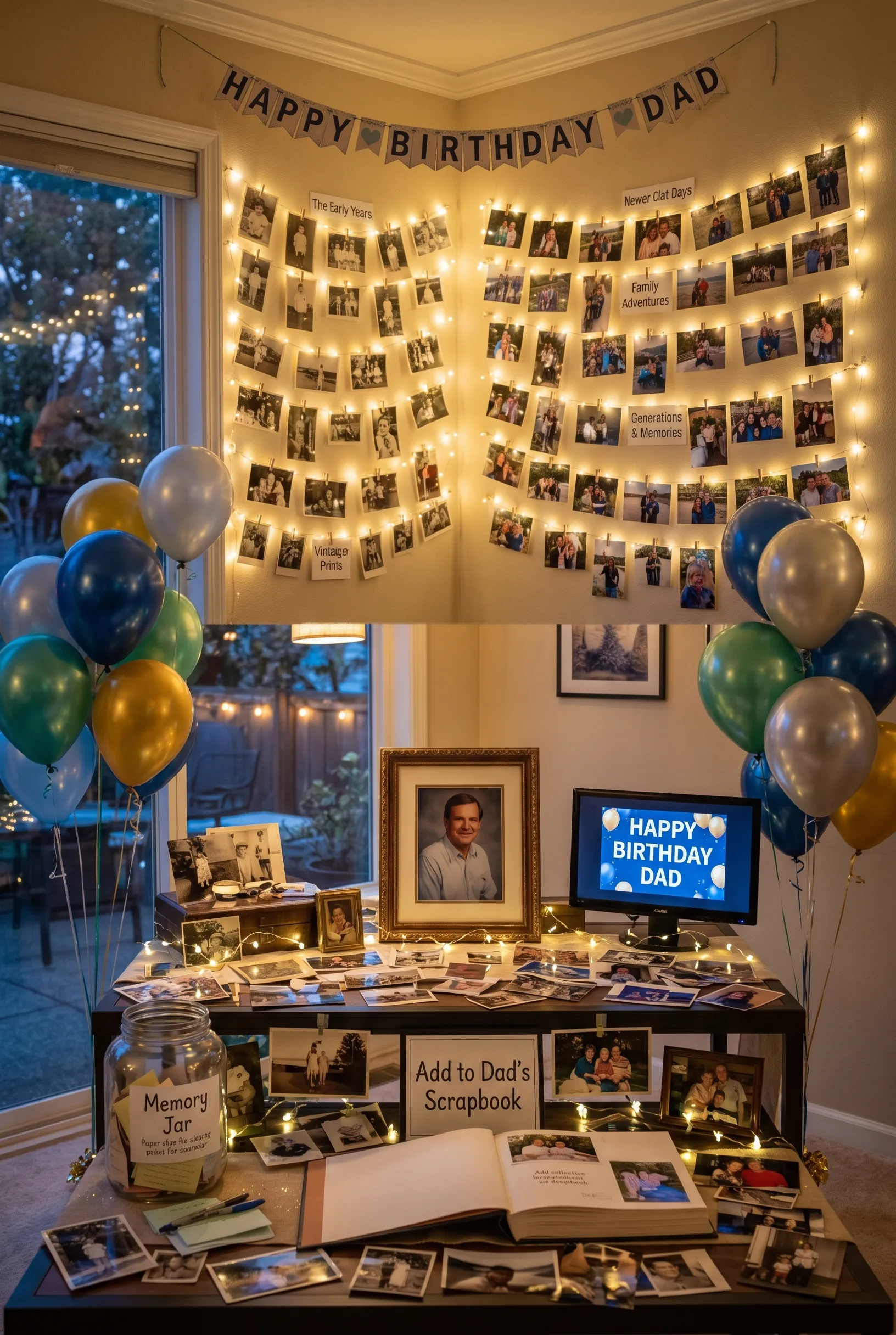Memory Lane Photo Tribute Party