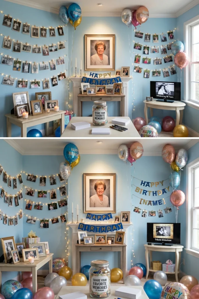 Memory Lane Photo and Video Party