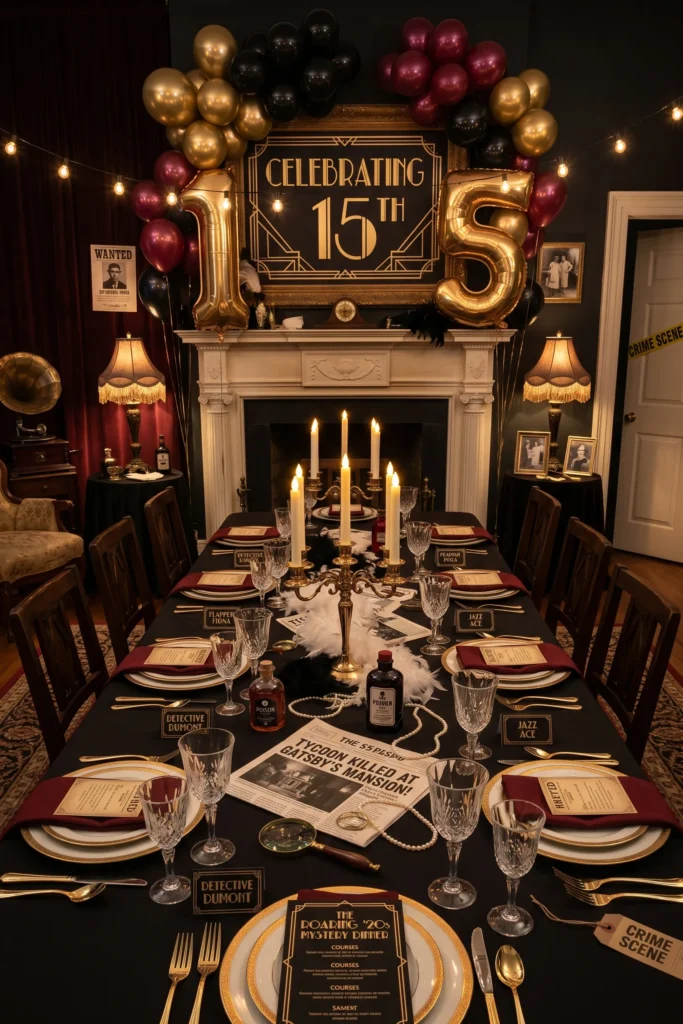 Murder Mystery Theme Party