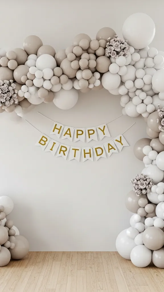 Organic Balloon Arch