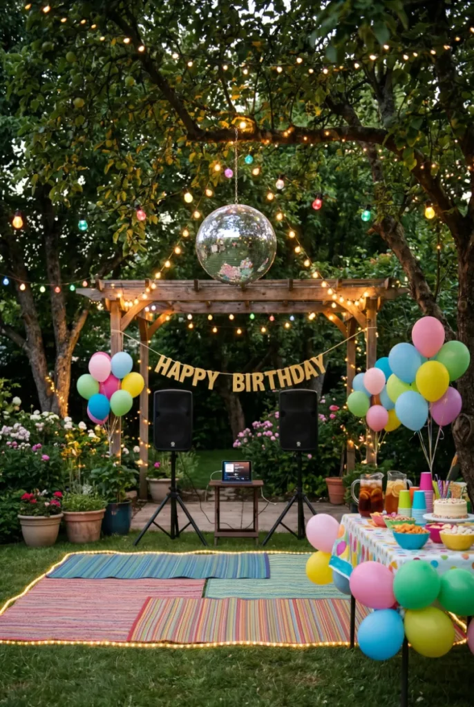 Outdoor Music and Dance Party