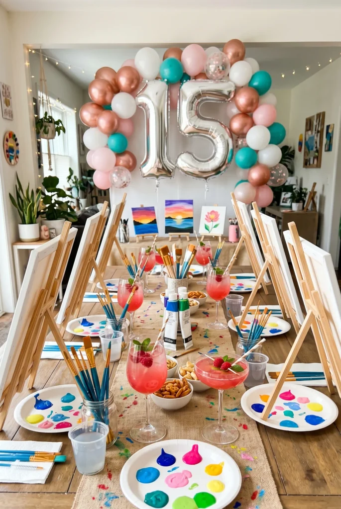 Paint and Sip (Mocktail) Art Party