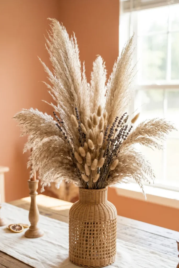 Pampas Grass Boho Arrangements