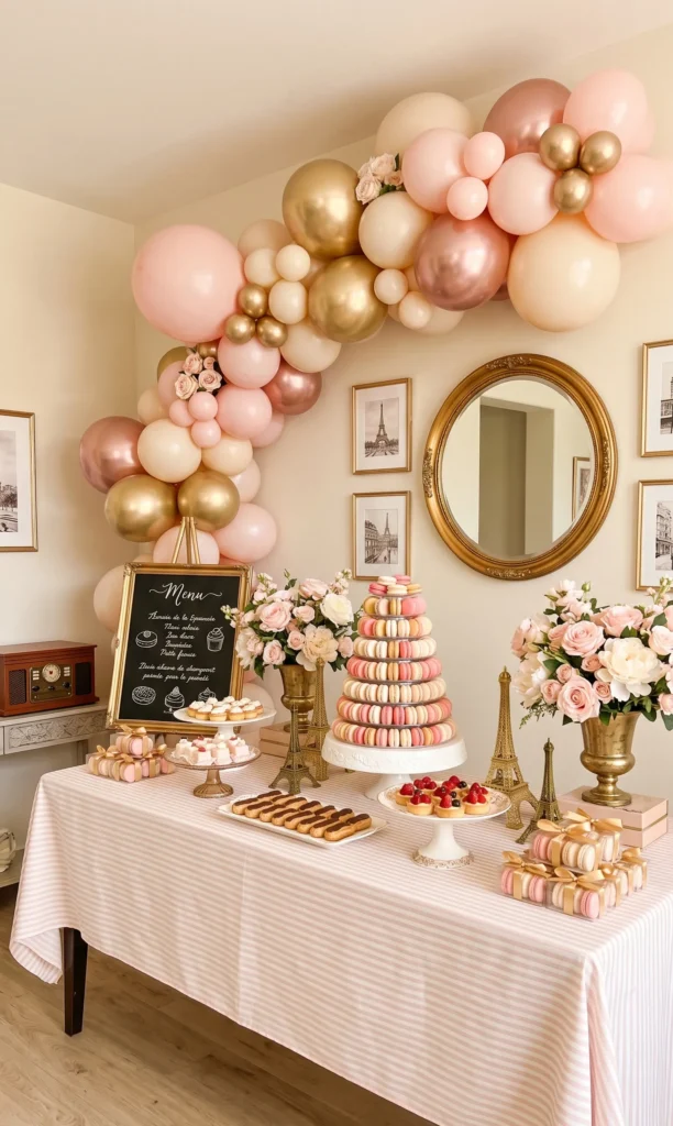 Parisian Chic Birthday Party