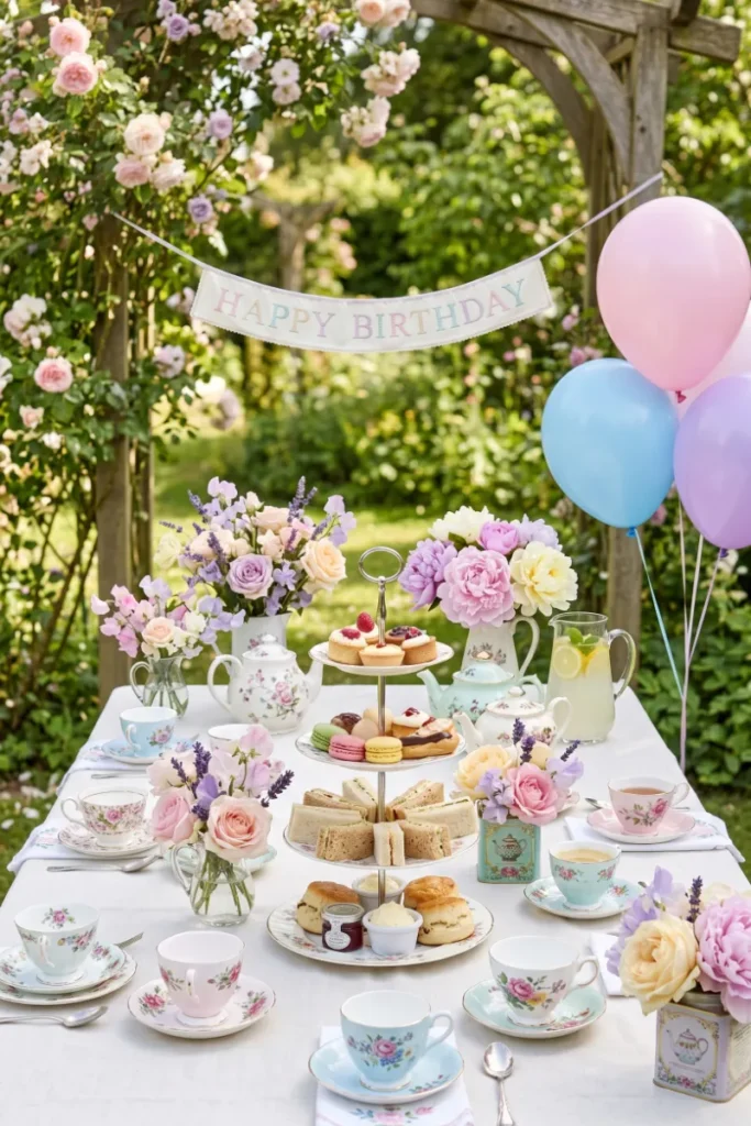 Pastel Garden Tea Party