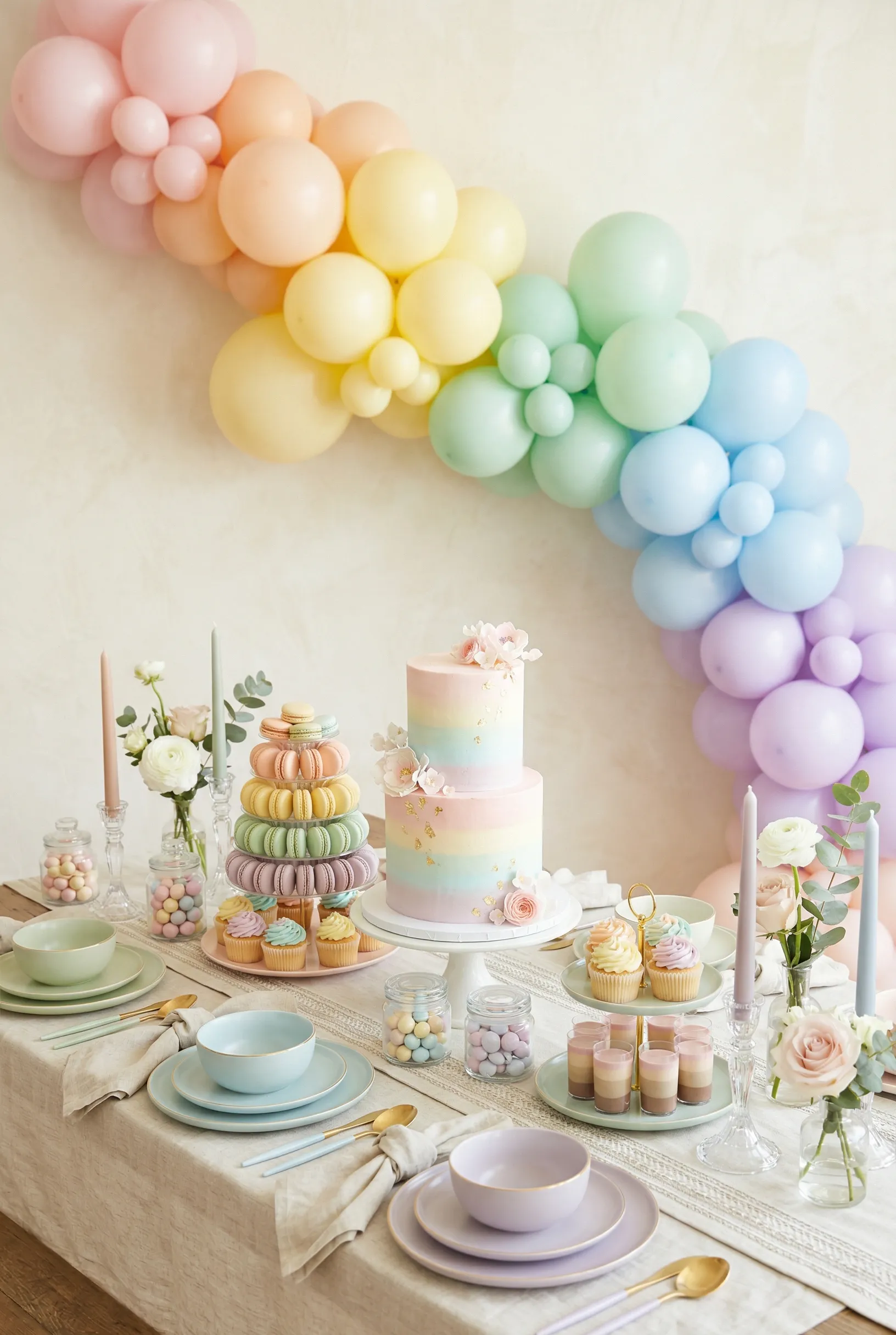 Pastel Rainbow Theme