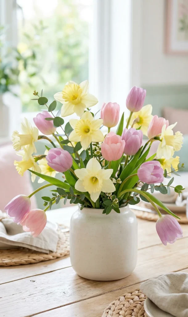 Pastel Tulip + Daffodil Pairing