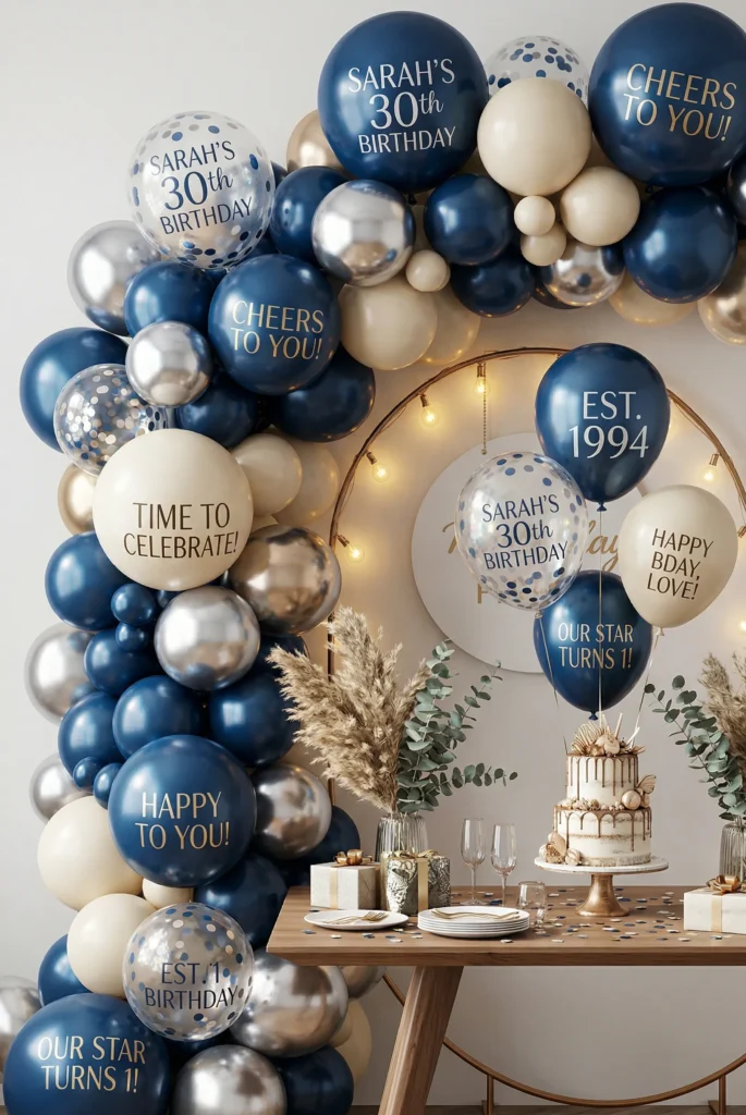 Personalized Printed Balloons