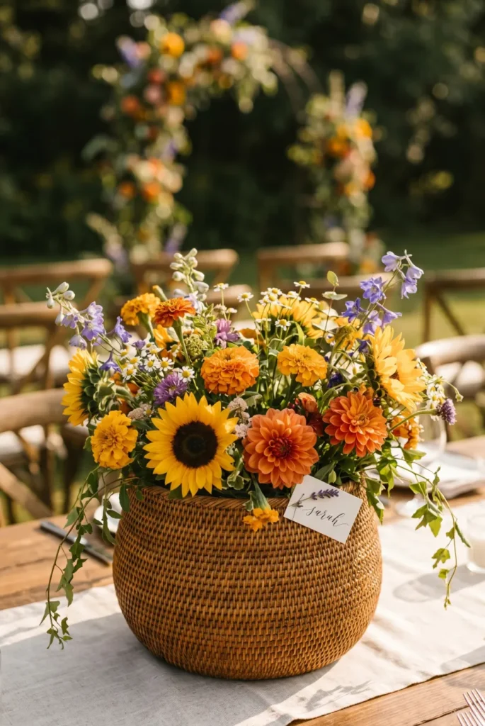 Rattan Natural Texture Arrangements