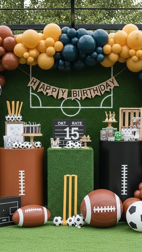 Sports Party (Football, Cricket, or Laser Tag)