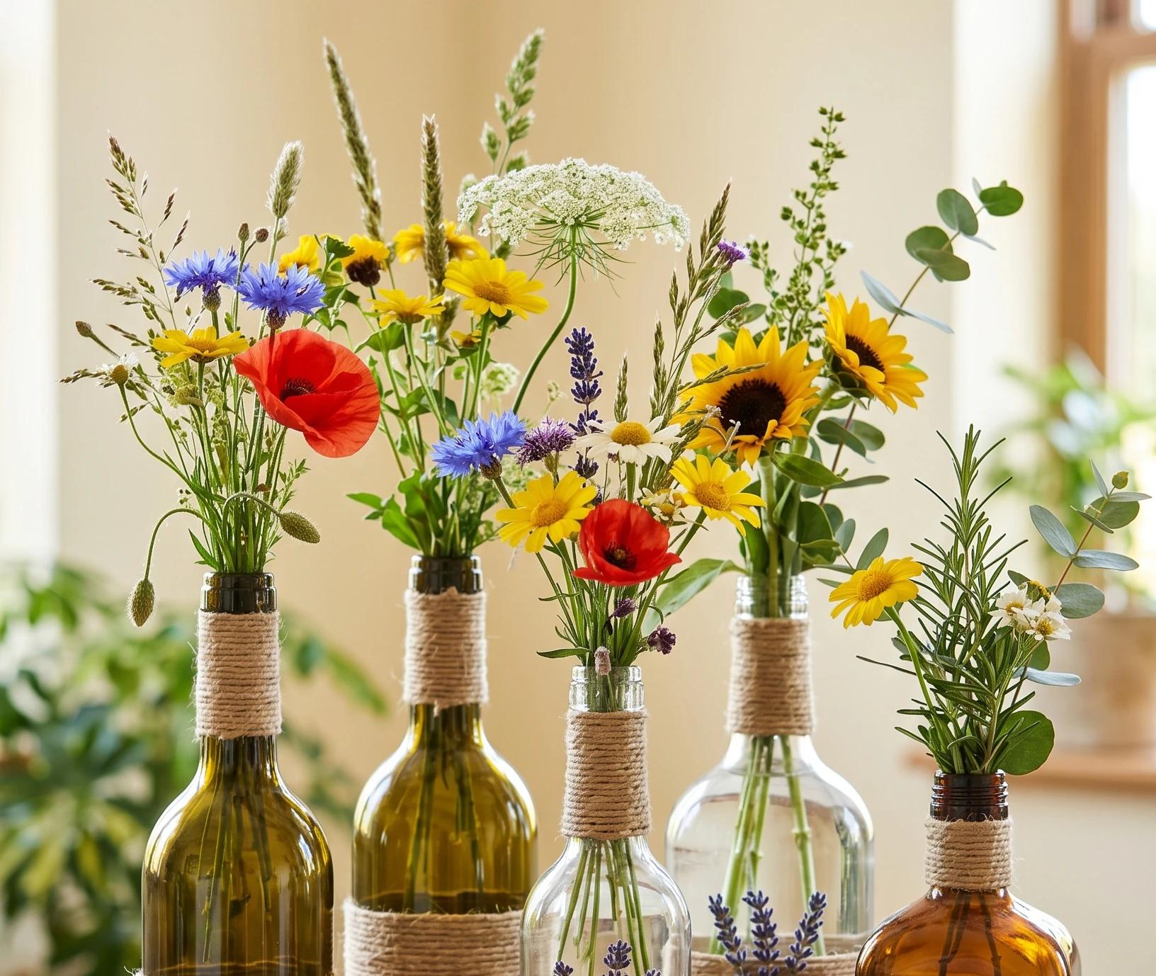 Summer DIY Centerpieces Ideas