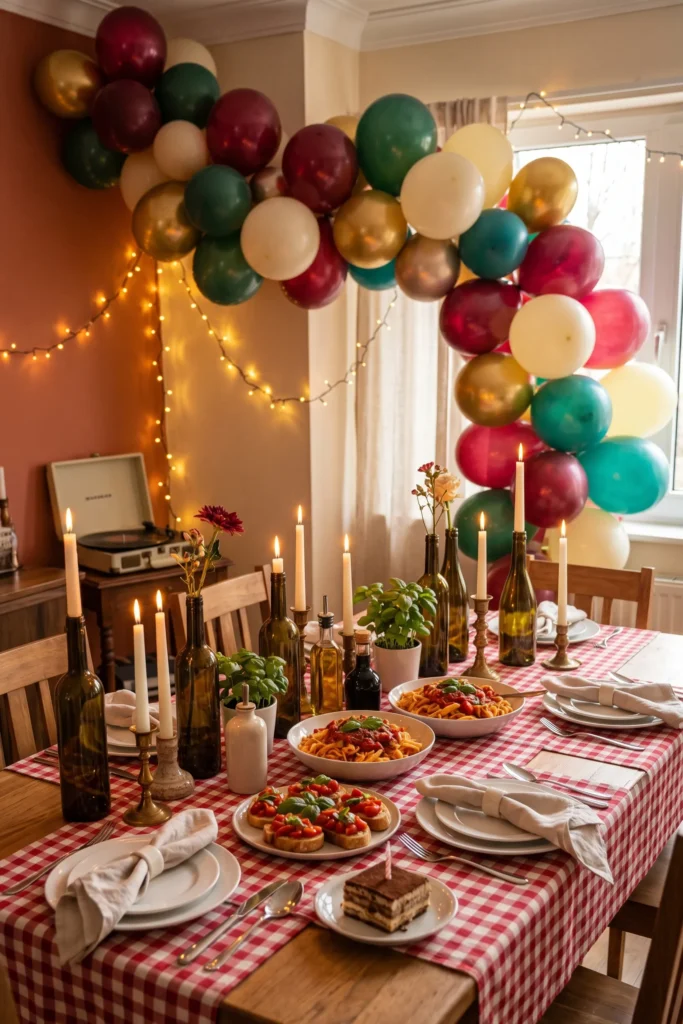 Themed Dinner Night (Italian, Korean, Tex-Mex, etc.)