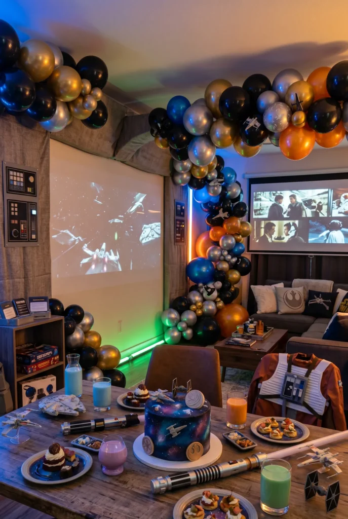 Themed Party Based on His Favorite Movie or Show