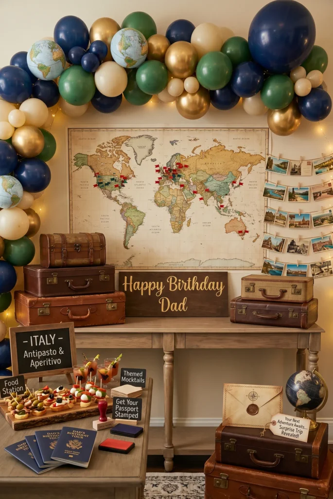 Travel Themed Decor Party