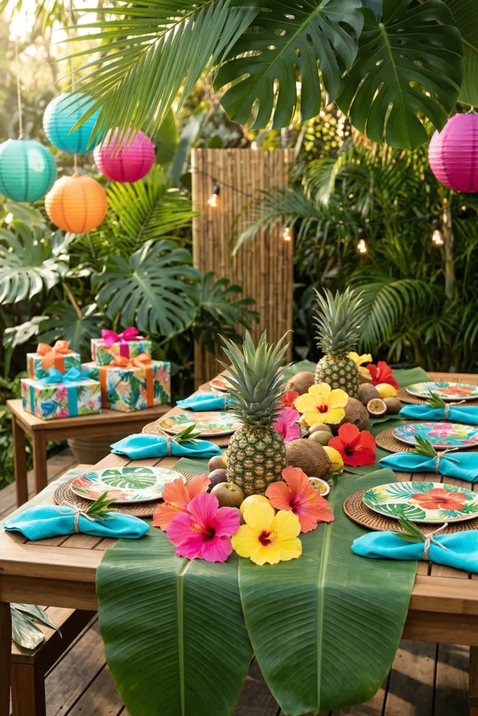 Tropical Luau Theme