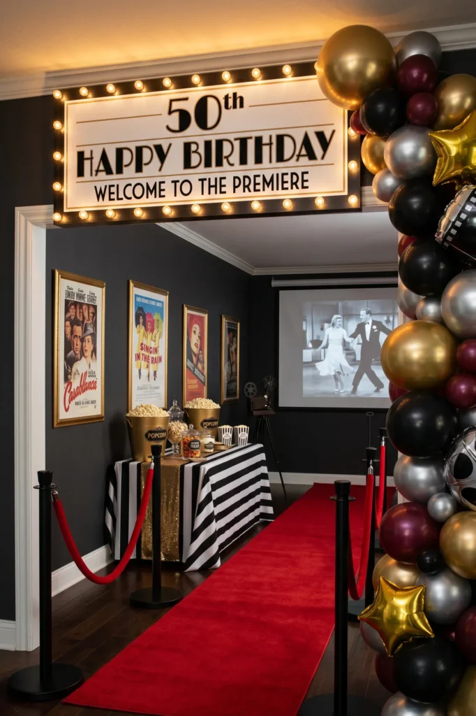 Vintage Hollywood Movie Night