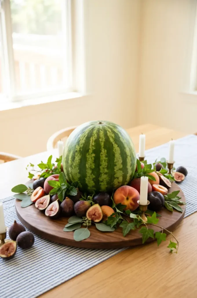 Watermelon or Fruit Themed Centerpieces