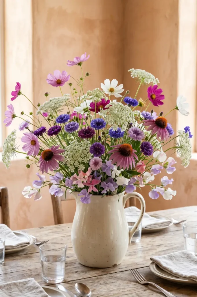 Wildflower Garden Style Arrangements