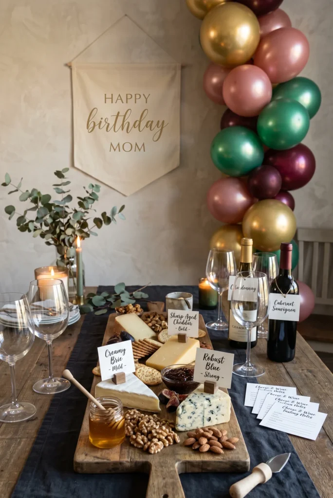 Wine and Cheese Tasting Party