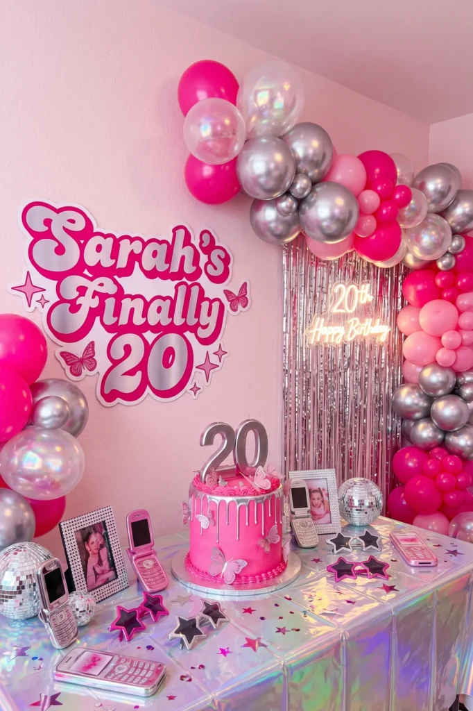 Y2K Pink Aesthetic Party