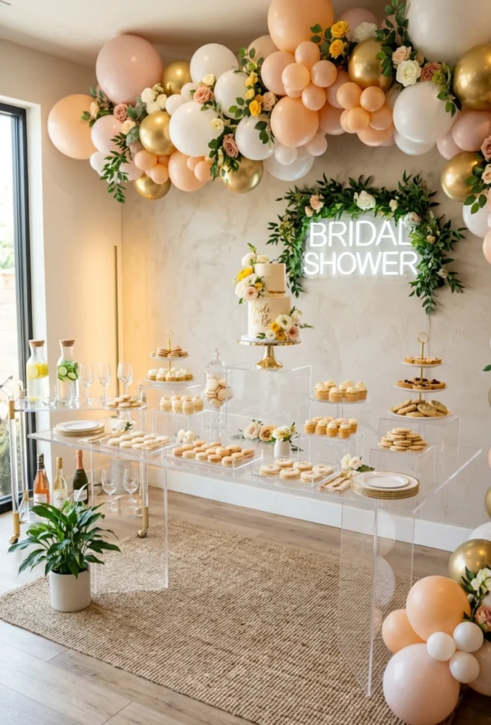 Acrylic Modern Dessert & Drink Display