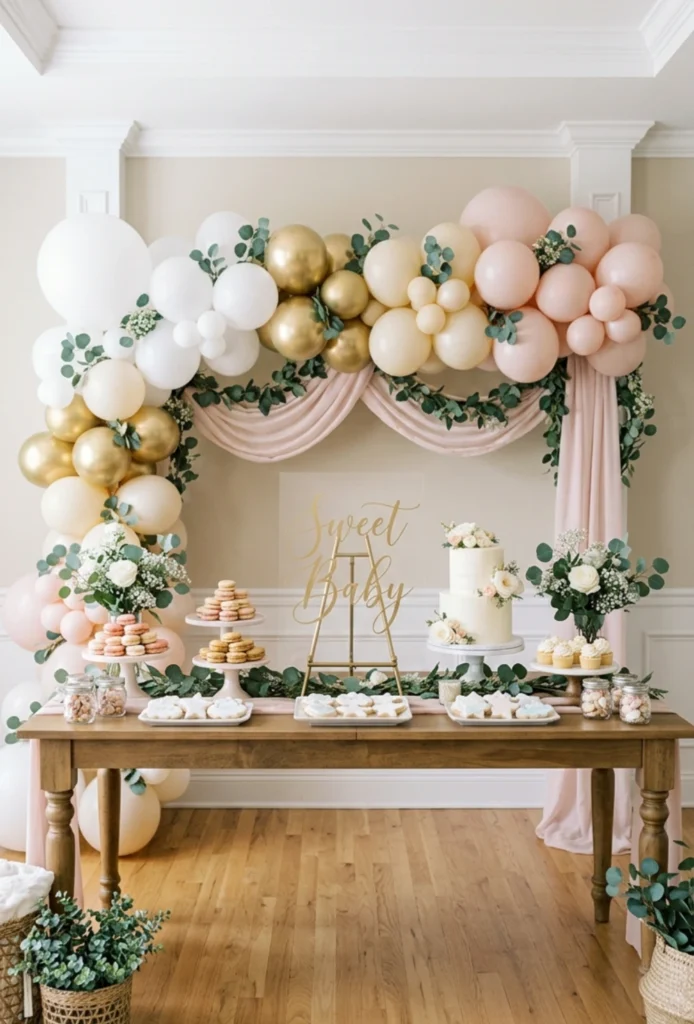 Acrylic "Sweet Baby" Signage Table