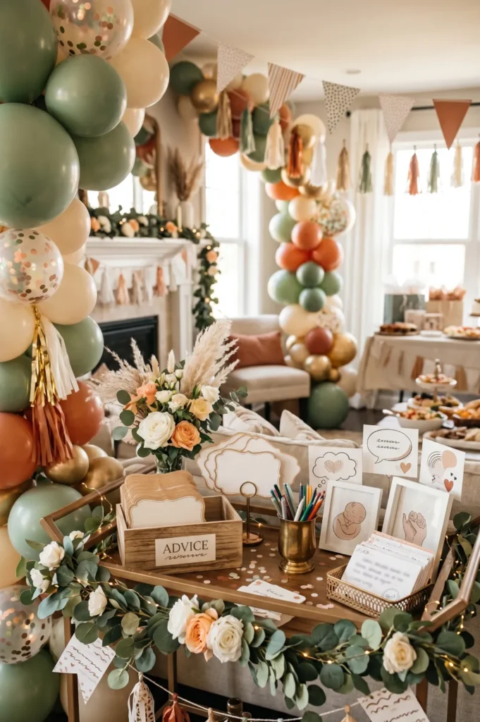 Advice for Mom Cards Station