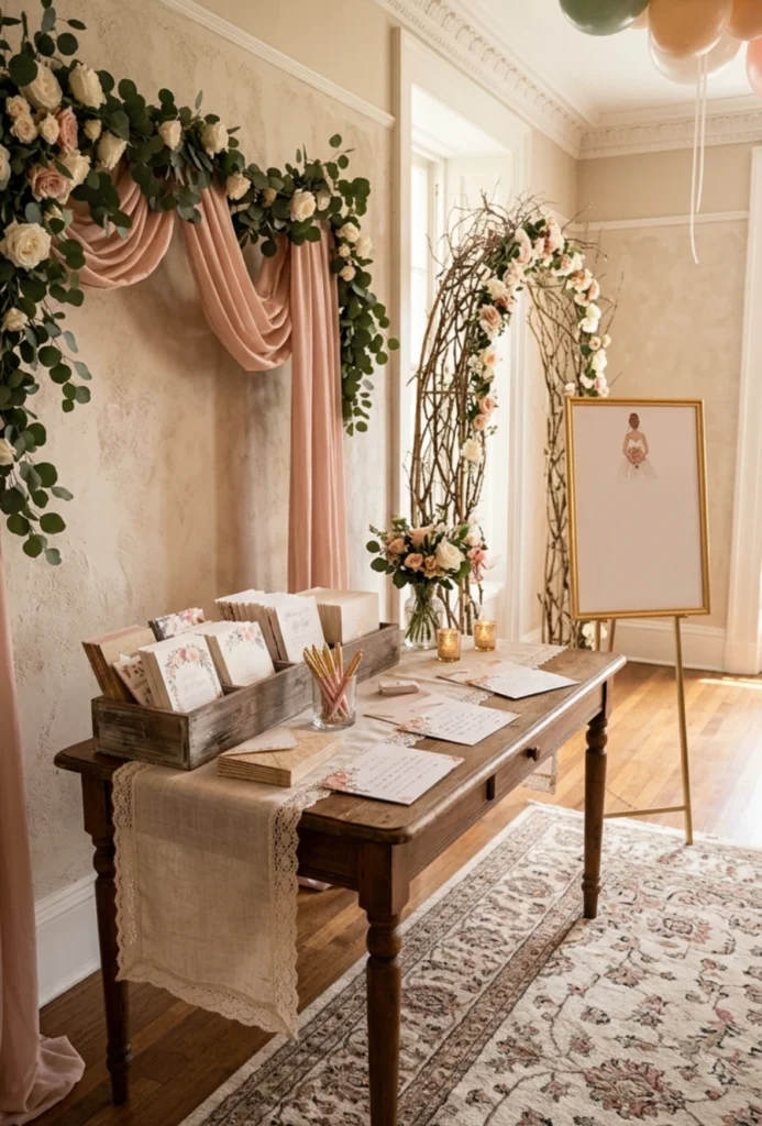 Advice for the Bride Cards Station