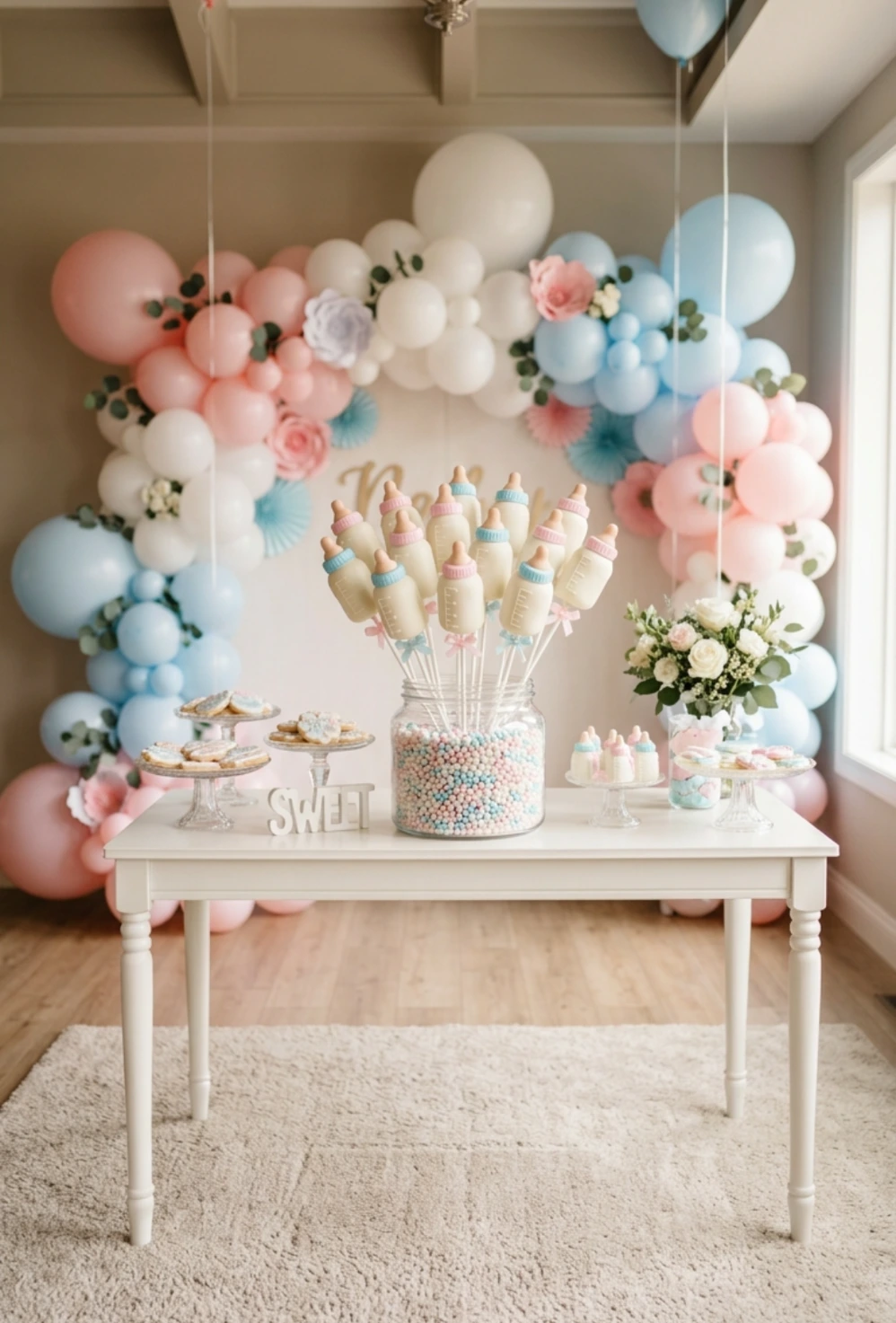 Baby Bottle Cake Pops