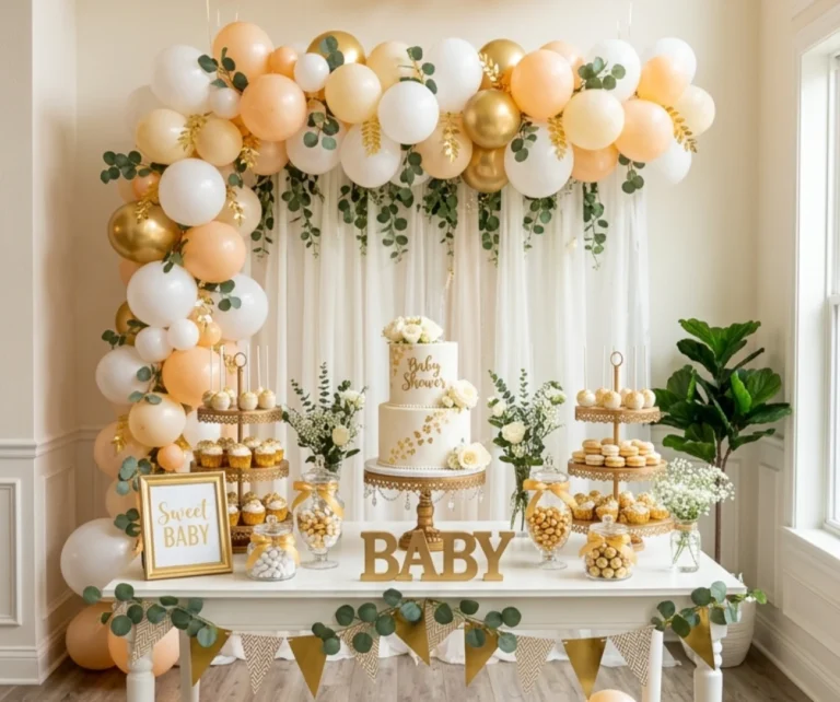 Baby Shower Dessert Table Ideas