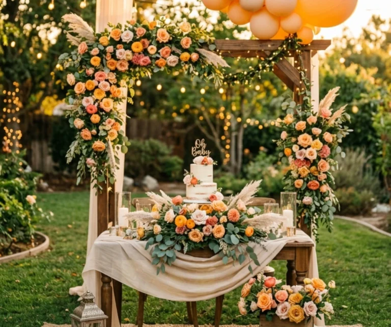 Backyard Baby Shower Ideas