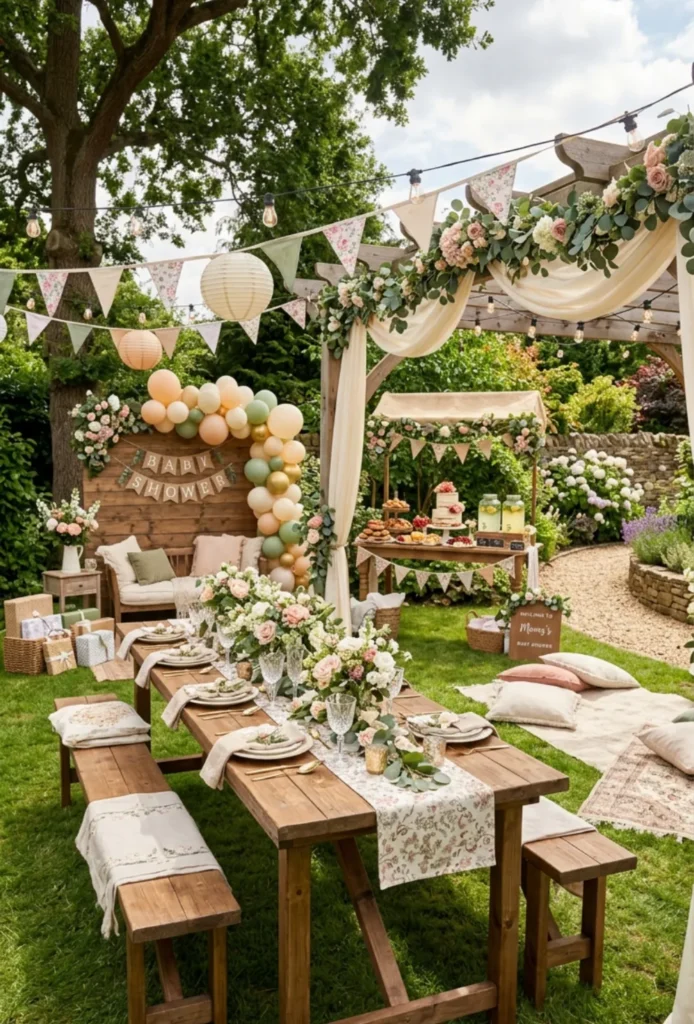 Backyard Brunch Baby Shower