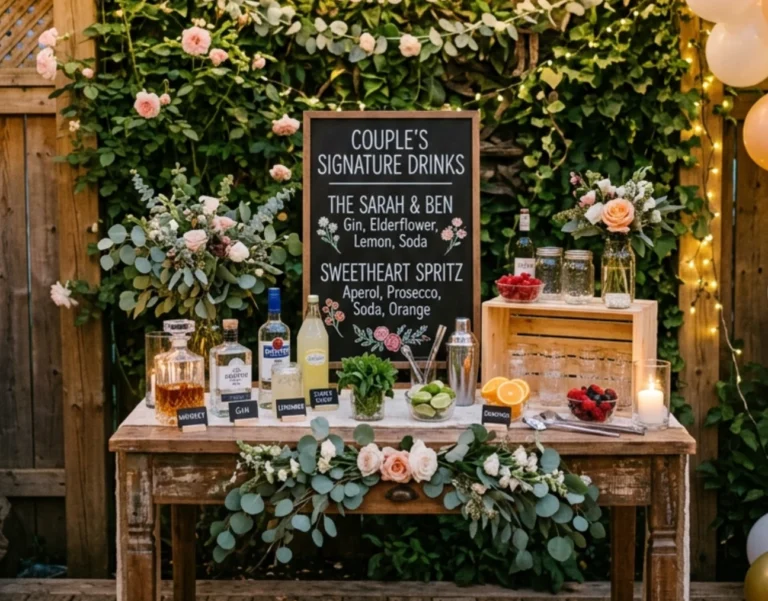 Backyard Engagement Party Ideas