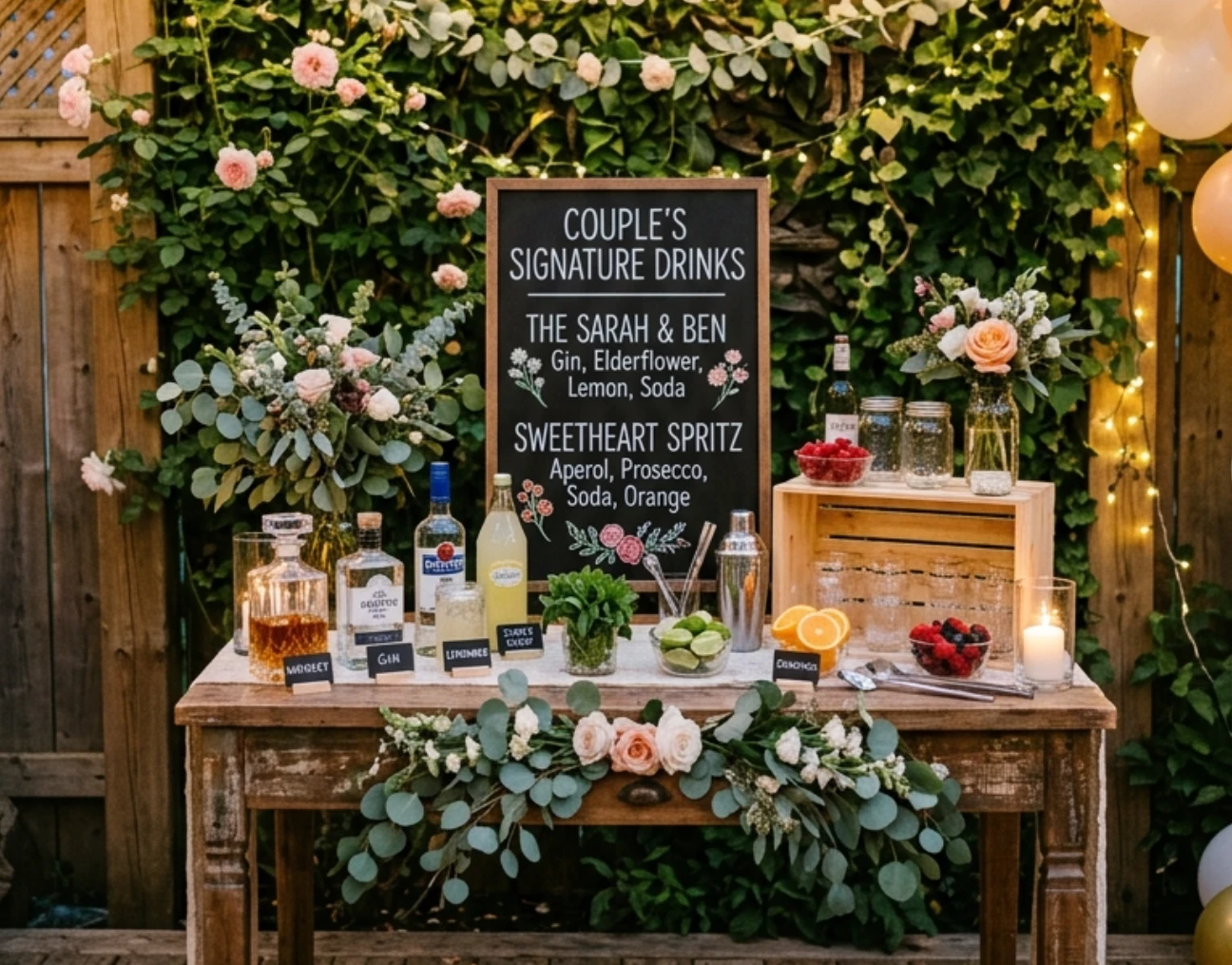 Backyard Engagement Party Ideas