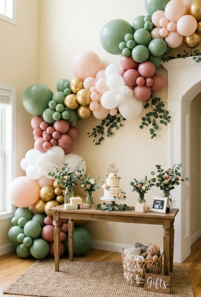 Balloon Garland Backdrop