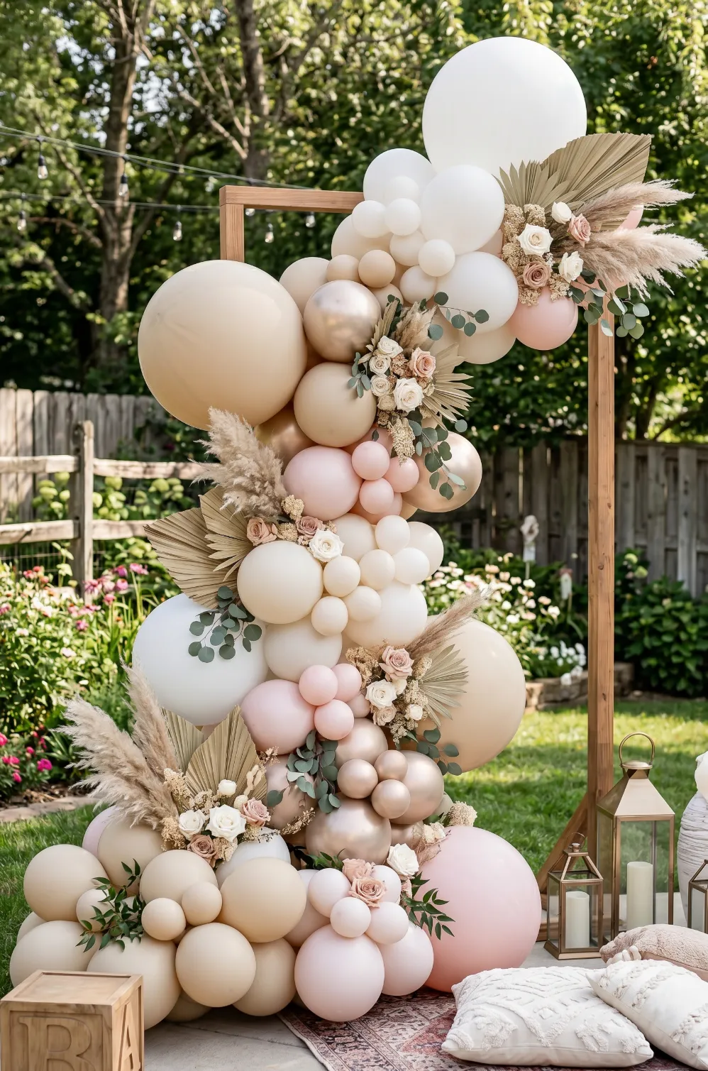 Balloon Garland Photo Backdrops