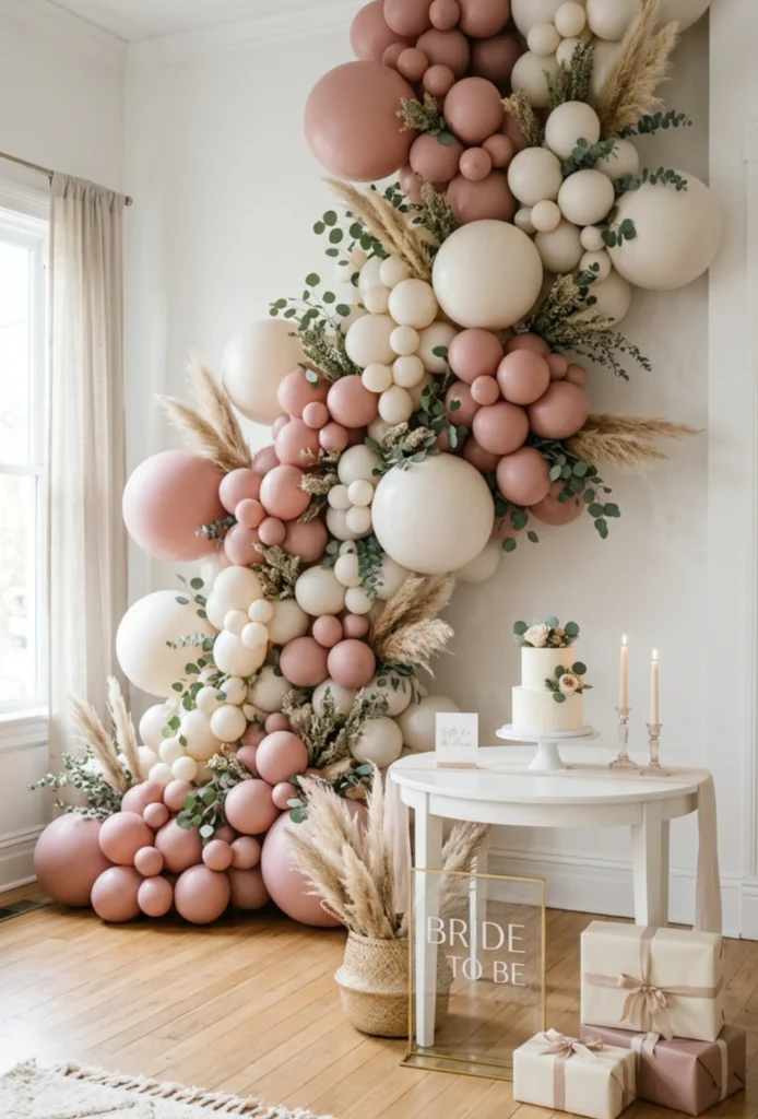 Balloon Garland Wall Setup
