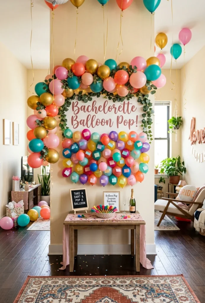 Balloon Pop Surprise Questions Game