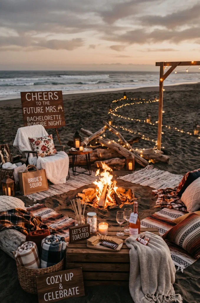 Beach Bonfire Cozy Night Theme